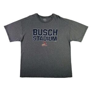 Vintage St Louis Cardinals Shirt XXL Retro Busch Stadium MLB Baseball Sportswear